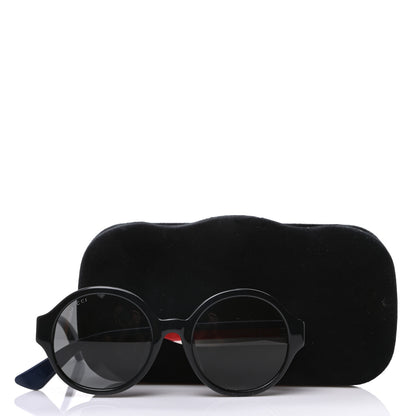 Gucci Round Web Sunglasses GG0280SA Black 8 of 8