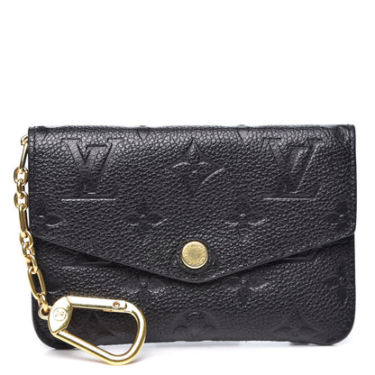 Louis Vuitton Empreinte Key Pouch Black 1 of 7