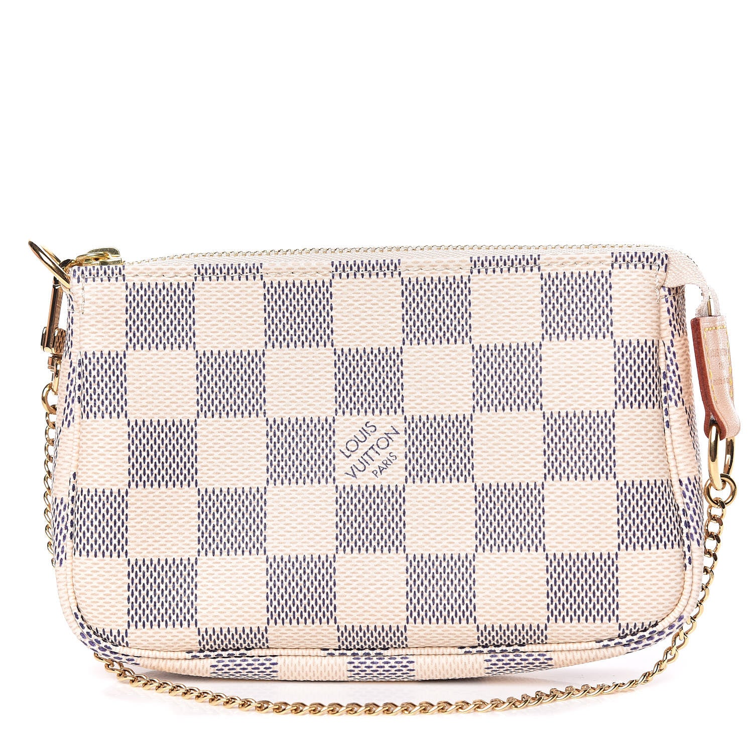 Louis Vuitton Damier Azur Mini Pochette Accessories 1 of 8