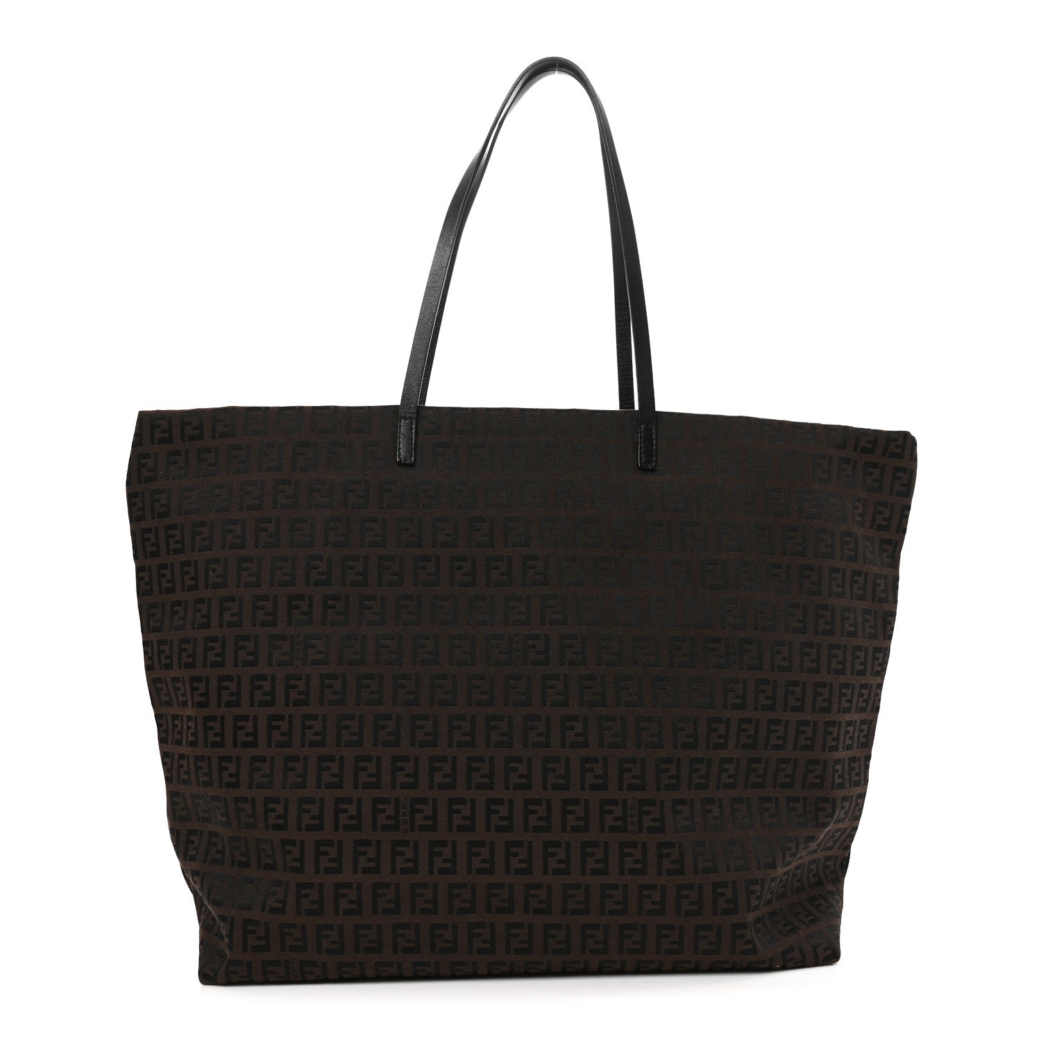 Fendi Zucchino Shopping Tote Tobacco 1 of 9