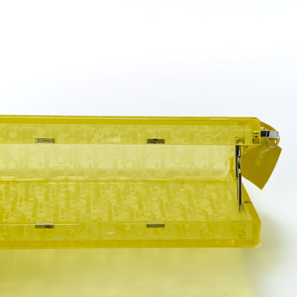 Christian Dior X RIMOWA Plexiglass Pouch Translucent Yellow 4 of 12