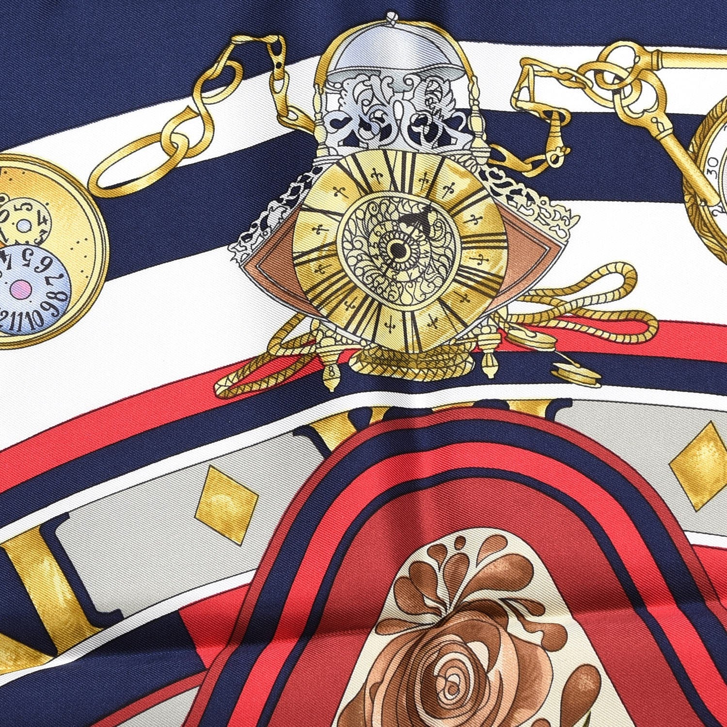 Hermes Silk Parmi Les Fleurs Scarf 90 10 of 10