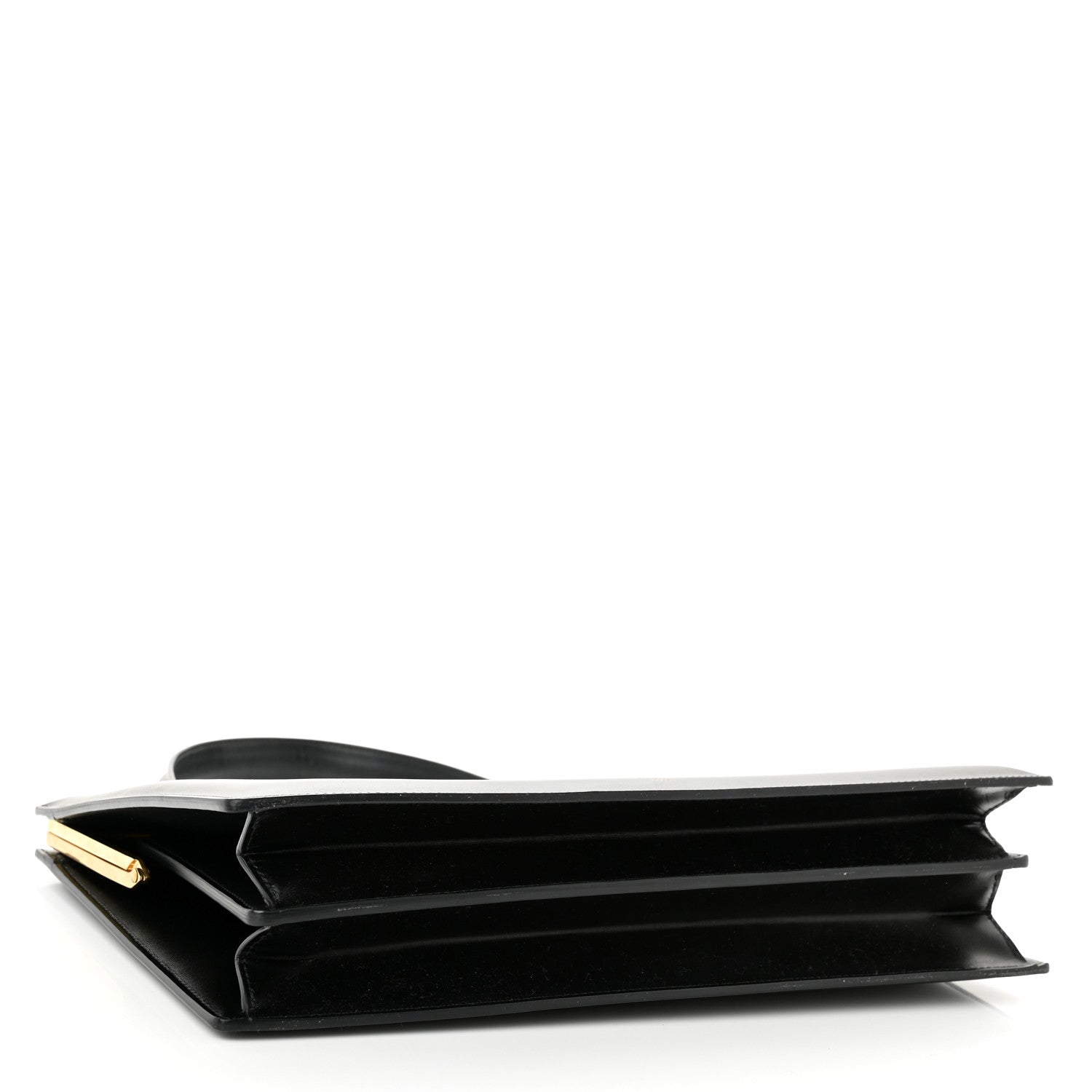 Celine Box Calfskin Medium Clasp Bag Black 4 of 10