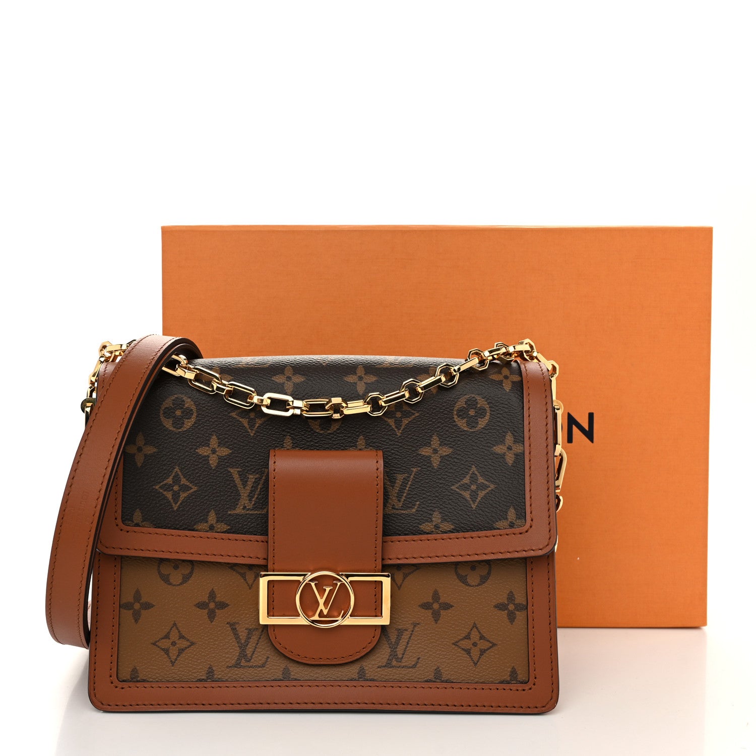 Louis Vuitton Reverse Monogram Dauphine MM 11 of 11