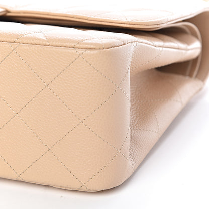 Chanel Caviar Quilted Jumbo Double Flap Beige Clair 10 of 10