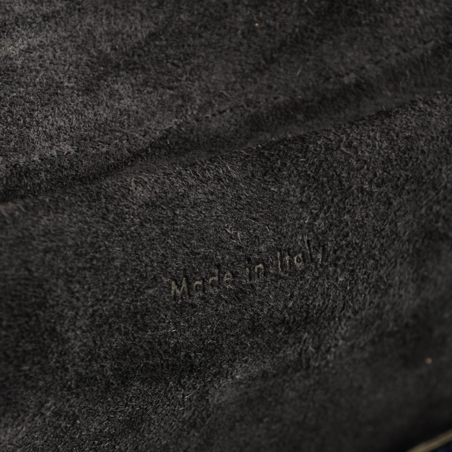 Baby Grained Calfskin Mini Belt Bag Indigo