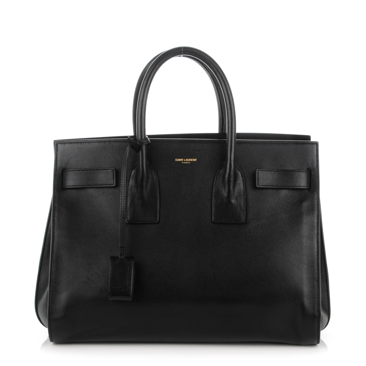 Saint Laurent Calfskin Small Sac De Jour Black 1 of 7