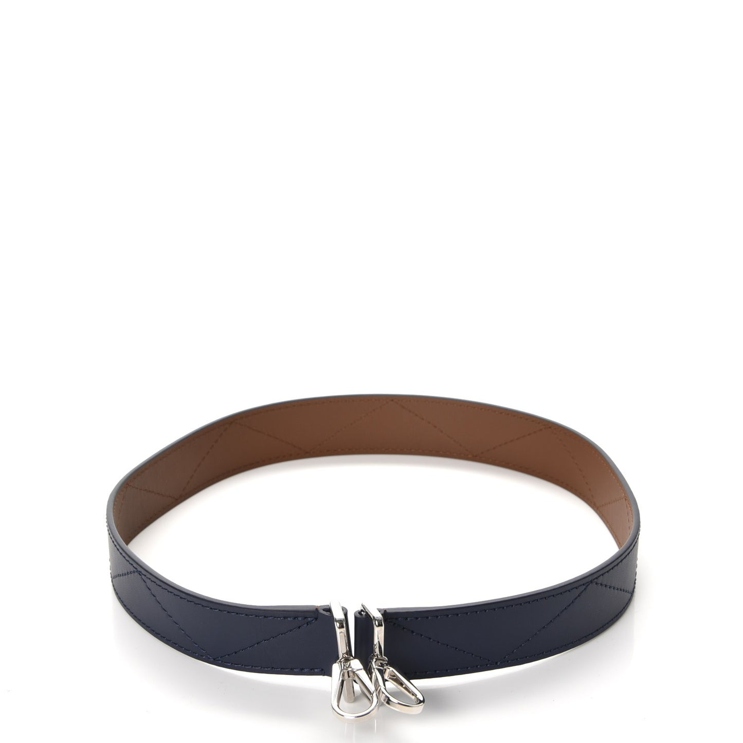 Calfskin Very One Handle Shoulder Strap Navy