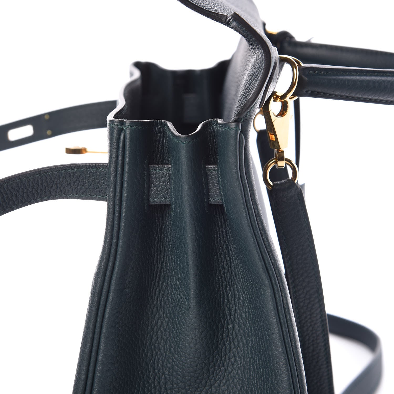 Hermes Togo Kelly Retourne 28 Vert Cypress 11 of 40