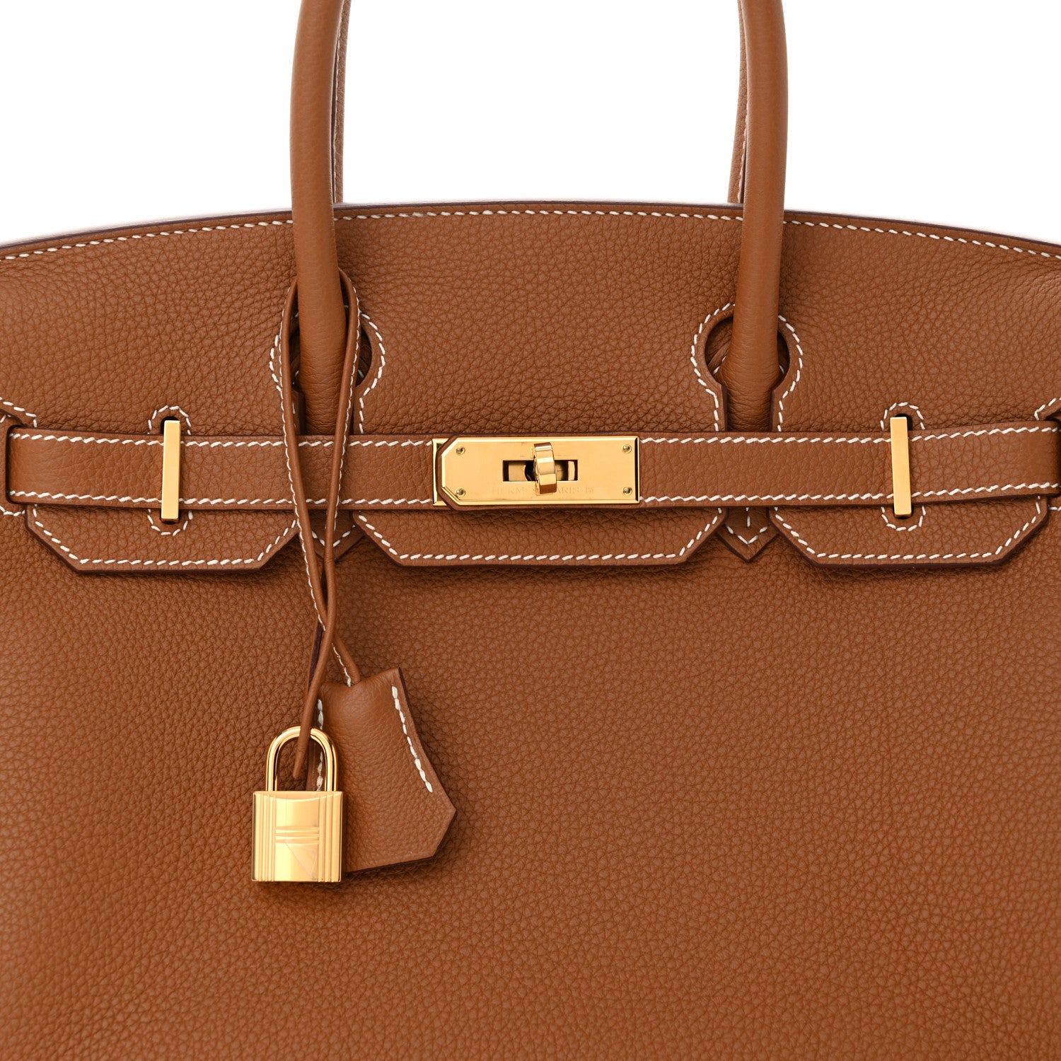 Hermes Togo BIRKIN 30 Gold 8 of 13