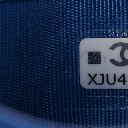 Chanel Caviar Quilted Card Holder Blue 8 of 9