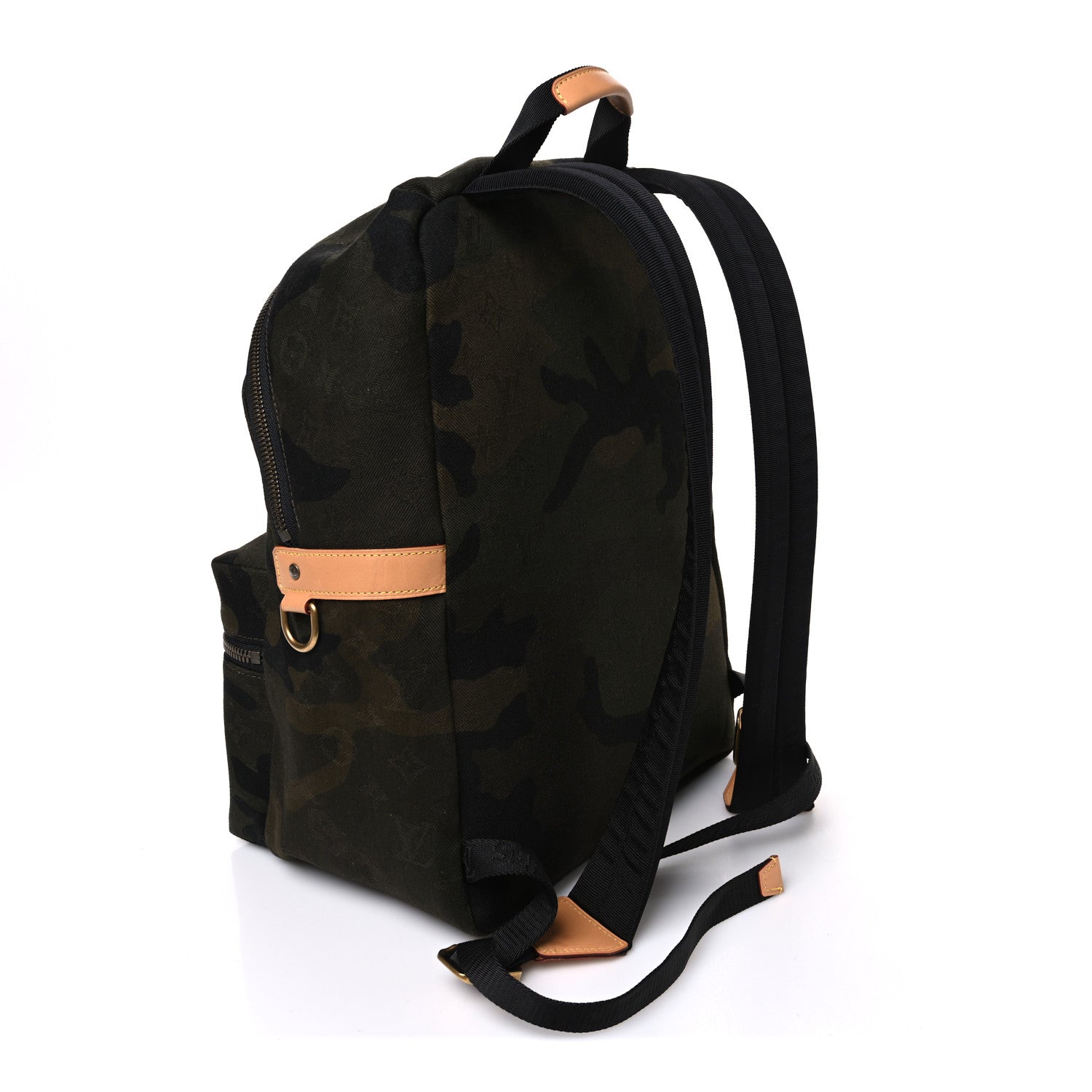 Louis Vuitton X SUPREME Canvas Camouflage Apollo Backpack 3 of 10