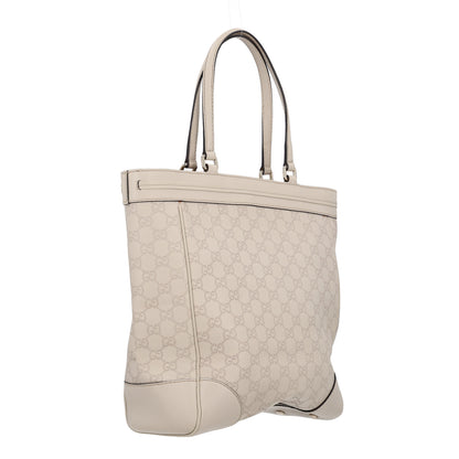 Gucci Guccissima Medium Mayfair Tote Off White 2 of 9
