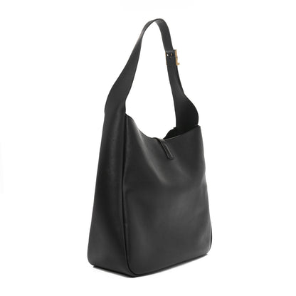 Saint Laurent Smooth Calfskin Large Le 5 A 7 Soft Hobo Black 3 of 11