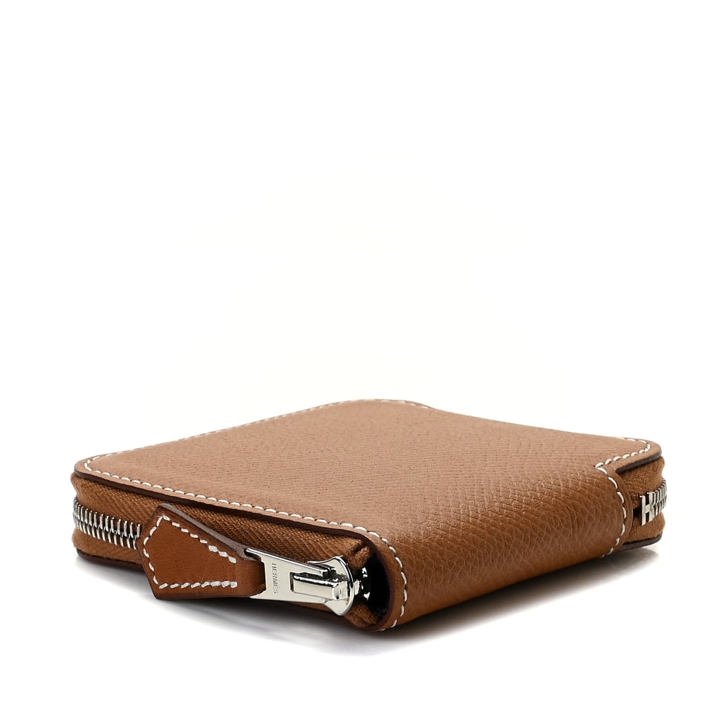 Epsom Silk'In Coin Purse Gold Bleu Navy Beige