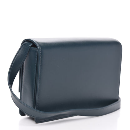 Saint Laurent Smooth Calfskin Suede Medium Bellechasse Dark Turquoise 3 of 9