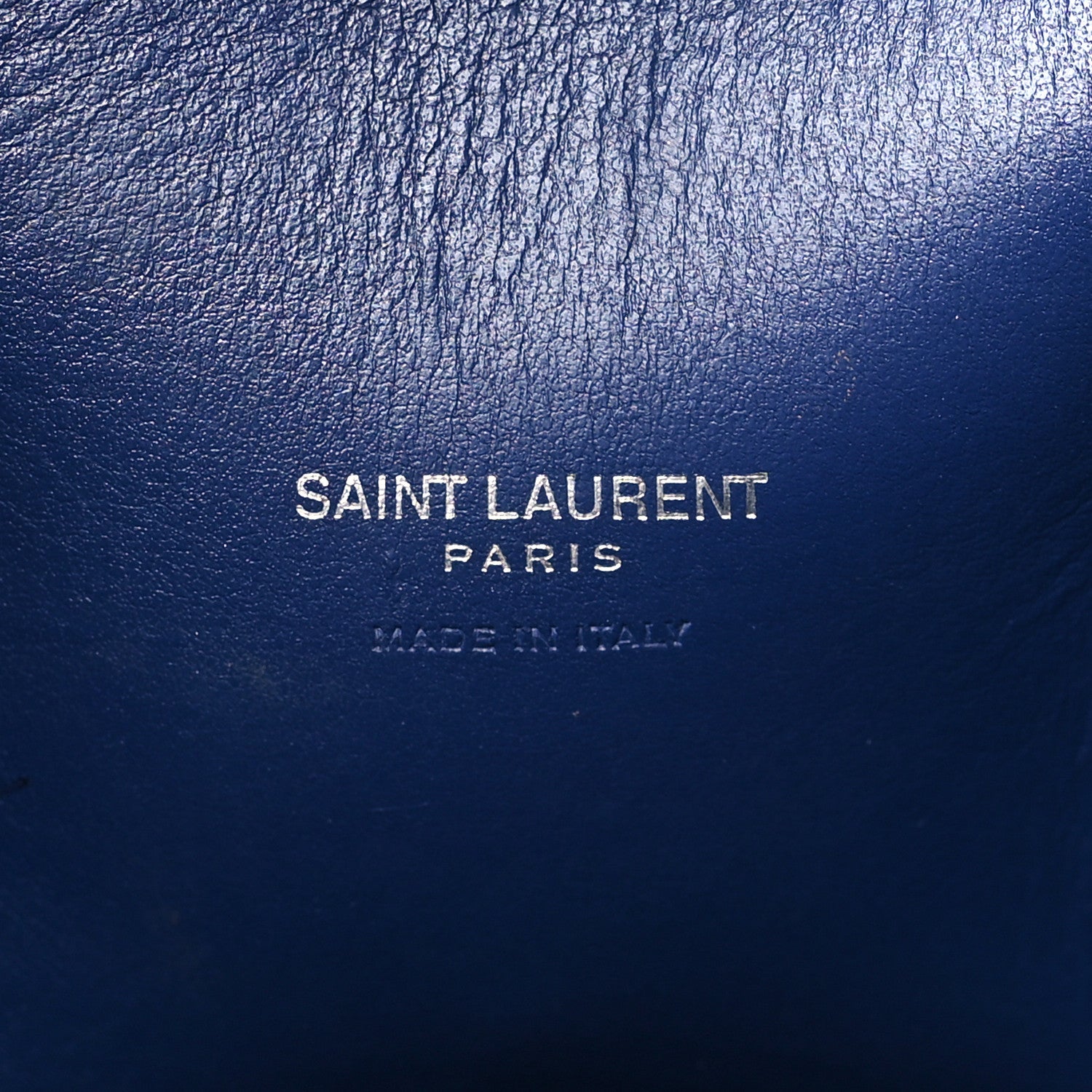 Saint Laurent Grained Calfskin Small Sac De Jour Navy 7 of 13