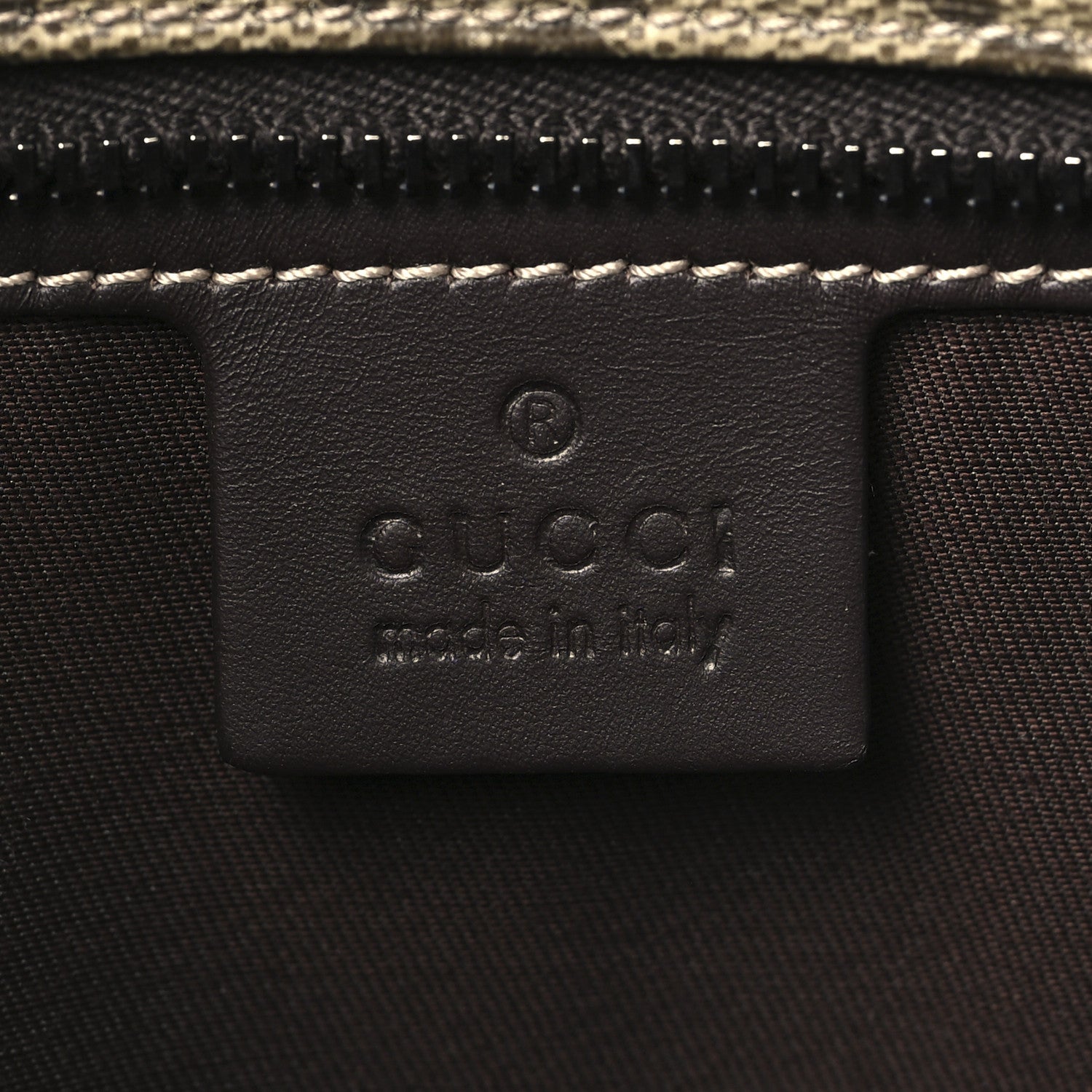 Gucci GG Supreme Monogram Small Joy Tote Dark Brown 6 of 10