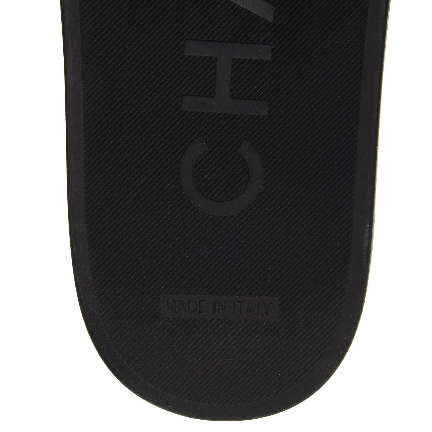 Chanel Calfskin Chain Flat Sandals 38 Black 7 of 9