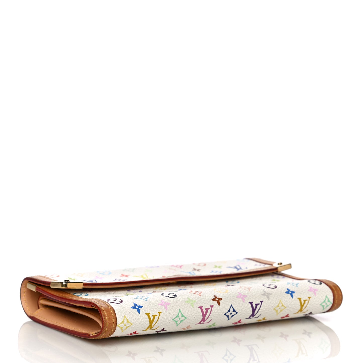Monogram Multicolor Porte Tresor International Wallet White