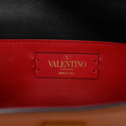 Valentino Garavani Grainy Calfskin VSling Belt Bag Saddle Brown 6 of 10