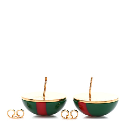 Gucci Resin Web Stud Earrings 3 of 4