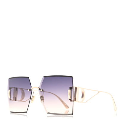 Christian Dior Square 30 Montaigne S7U Sunglasses Blue Pink 1 of 8