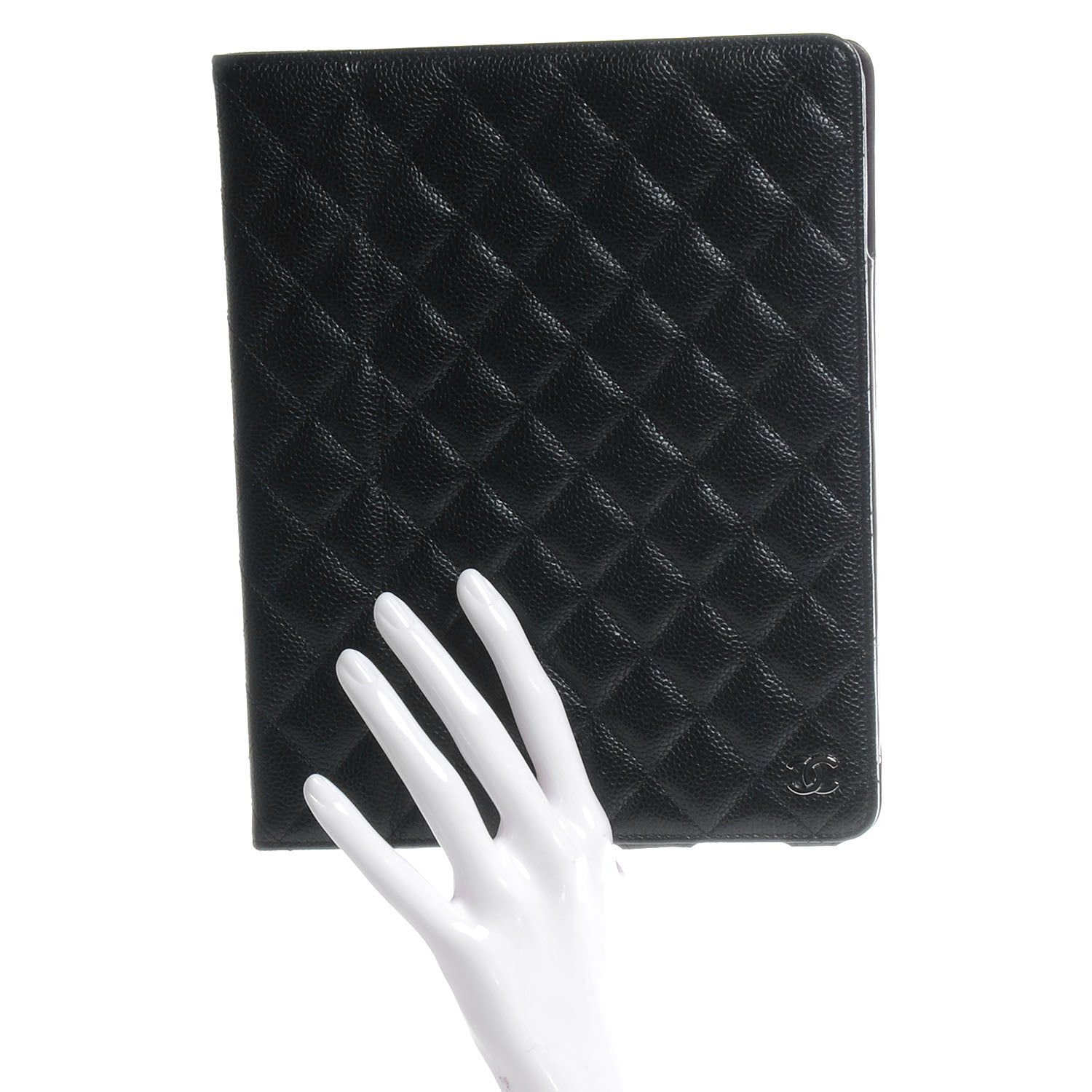 Chanel Caviar iPad Case Black 58667 – FASHIONPHILE