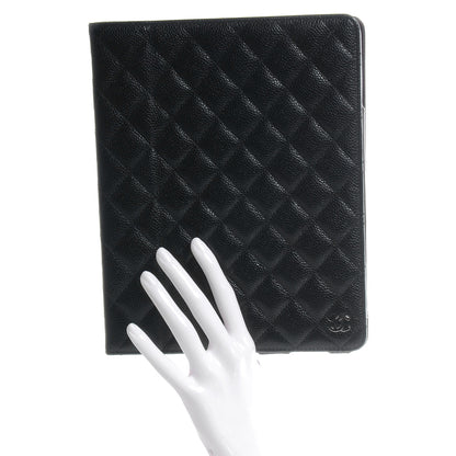 Chanel Caviar iPad Case Black 2 of 9