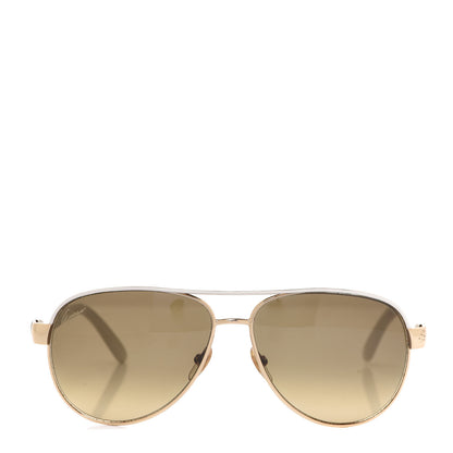 Gucci Aviator Sunglasses GG4239/S White Gold 2 of 8