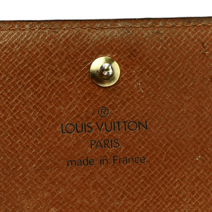 Louis Vuitton Monogram Porte-Monnaie Tresor Wallet 7 of 11