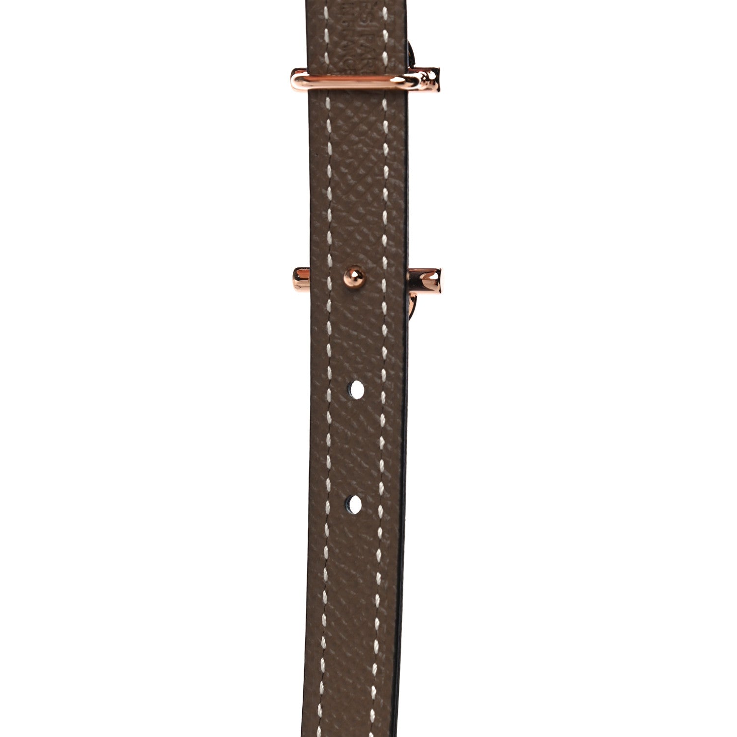 Hermes Swift Epsom 13mm Gamma Belt 70 Black Etoupe 5 of 8