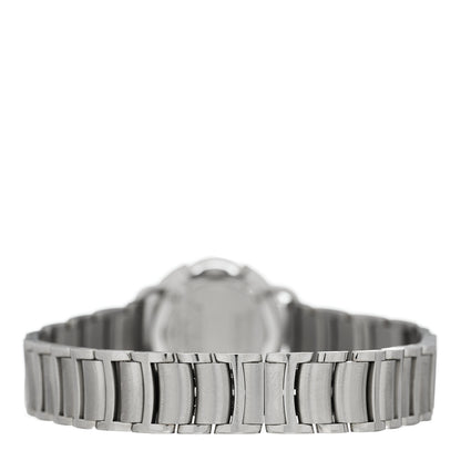 Tiffany Stainless Steel Diamond Mother of Pearl 25mm Tiffany T Round Quartz Watch 3 of 4