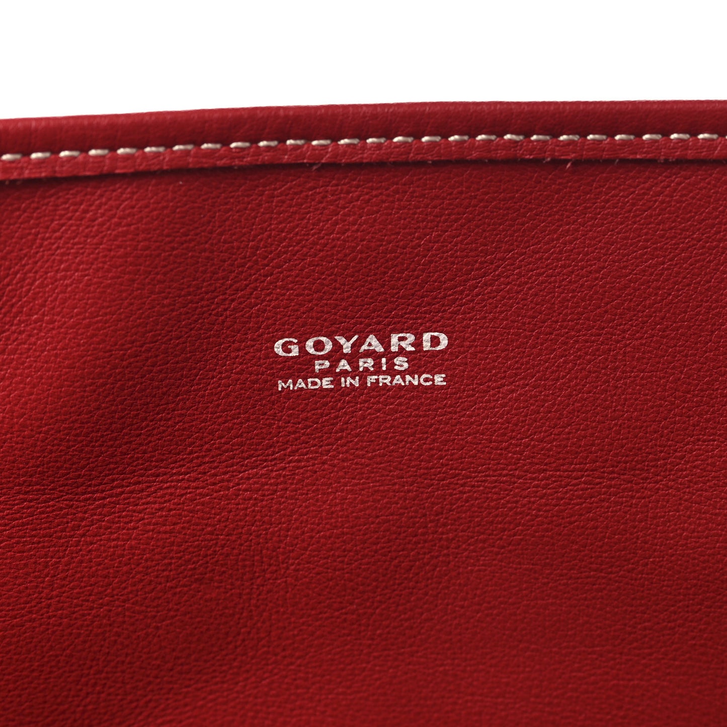 Goyardine Reversible Anjou PM Red