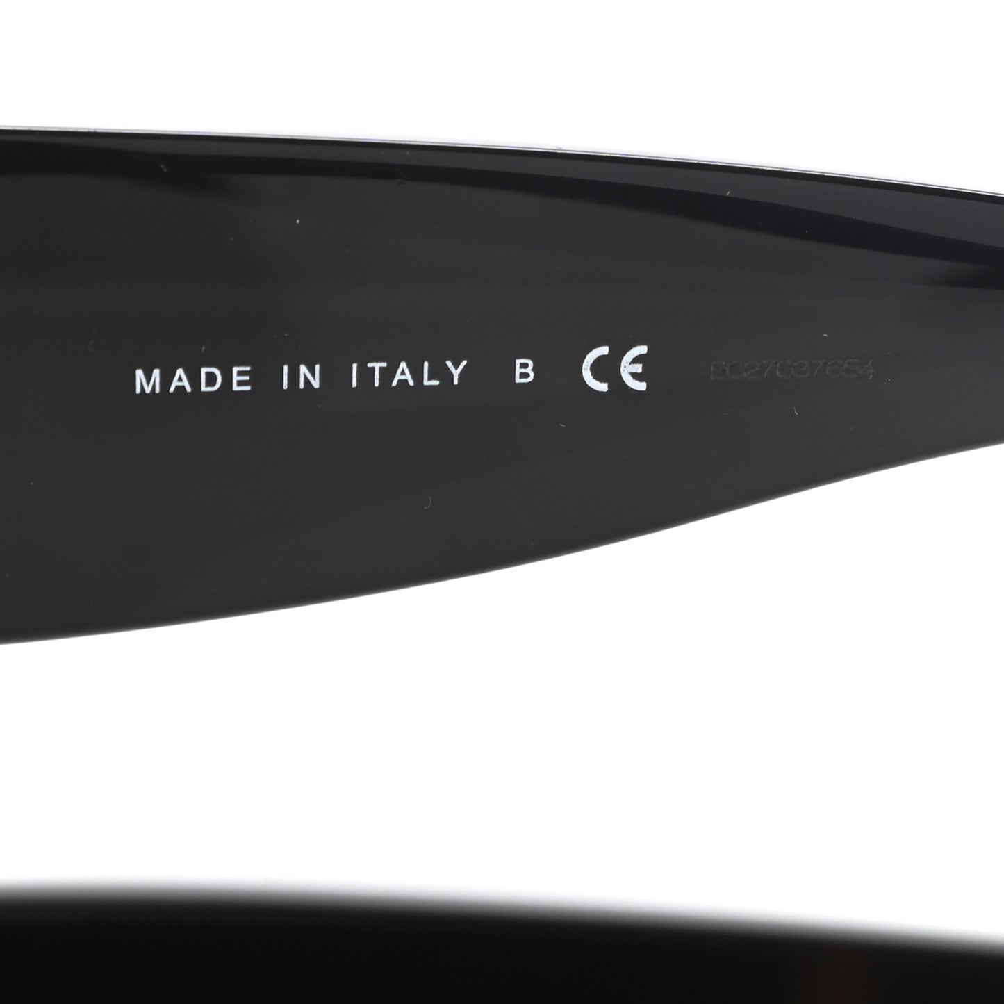 Acetate Rectangle Sunglasses 5435 Black