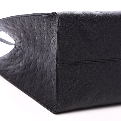 Louis Vuitton Empreinte Monogram Giant Onthego GM Black 8 of 9