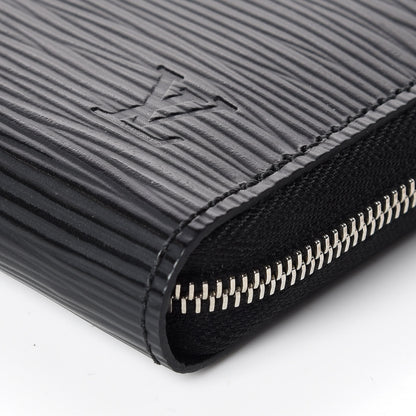 Louis Vuitton Epi Zippy Coin Purse Black 6 of 10
