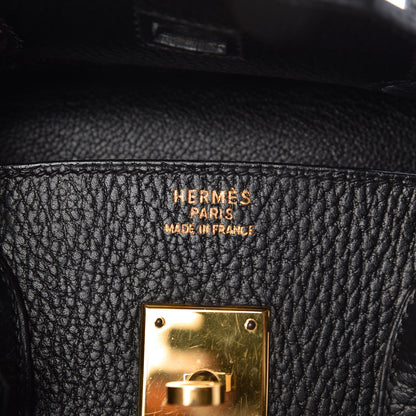 Hermes Ardennes Birkin 35 Black 7 of 15