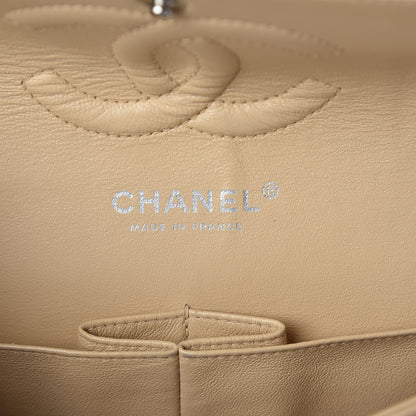 Chanel Caviar Quilted Medium Double Flap Beige 6 of 10