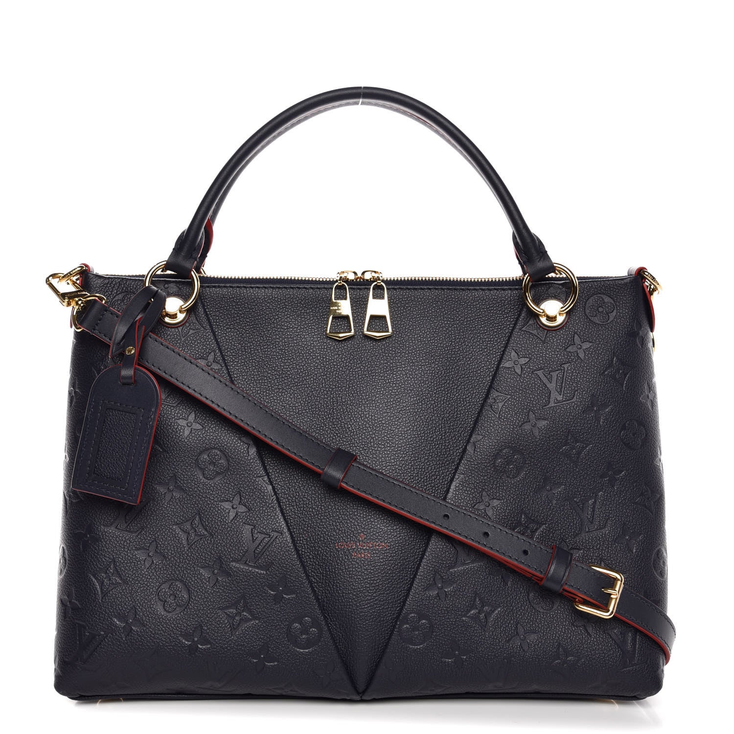Louis Vuitton Empreinte V Tote MM Marine Rouge 1 of 12