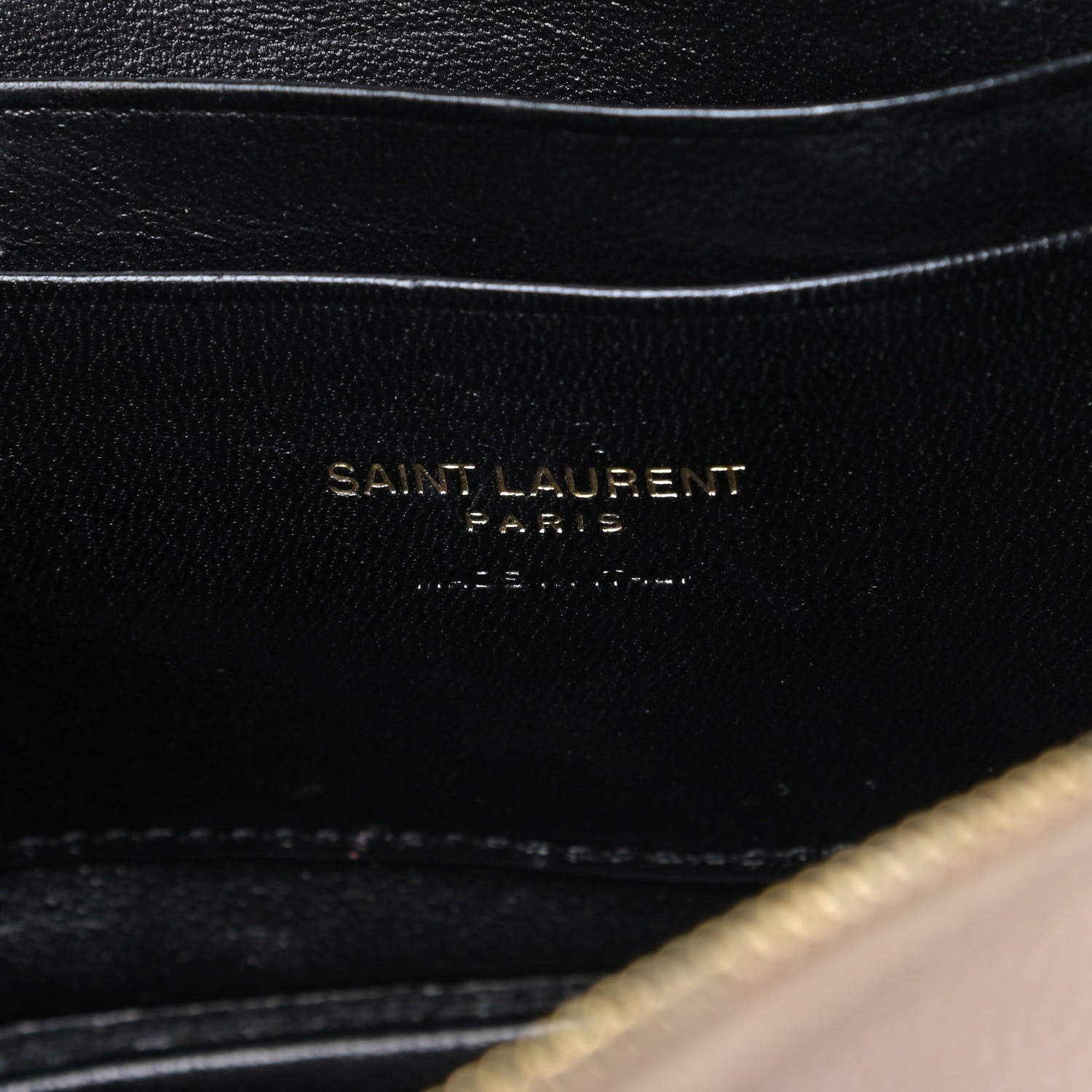 Saint Laurent Grain De Poudre Matelasse Monogram Mini Lou Camera Bag Dark Beige 8 of 9