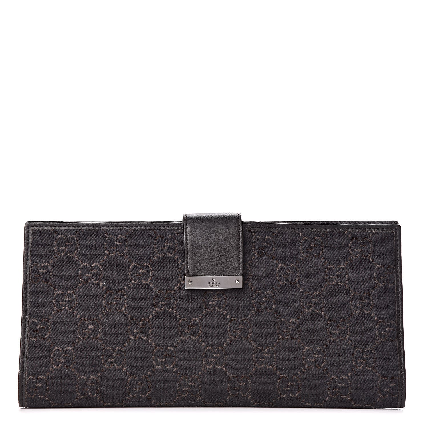 Gucci Monogram Wallet Dark Brown 1 of 11