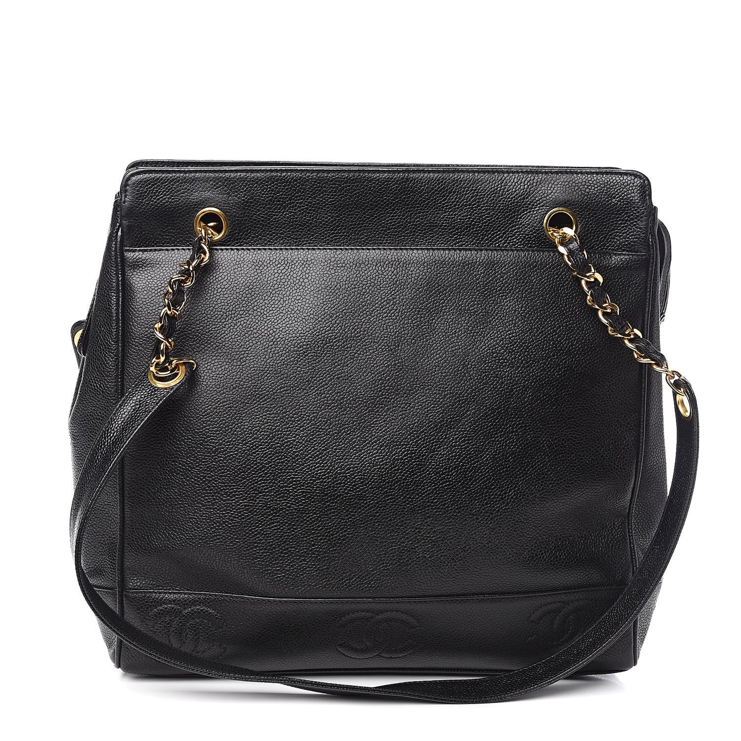 Caviar Shoulder Bag Black