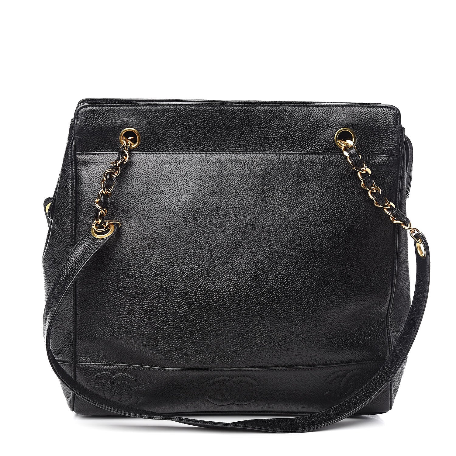 Chanel Caviar Shoulder Bag Black 1 of 15