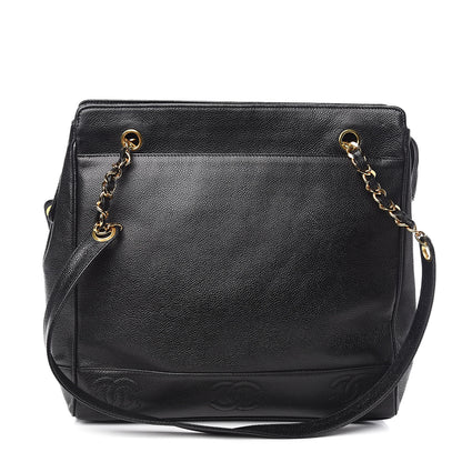 Chanel Caviar Shoulder Bag Black 1 of 15
