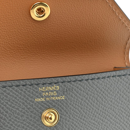 Hermes Epsom Kelly Pocket 18 Belt Vert Amande 4 of 7