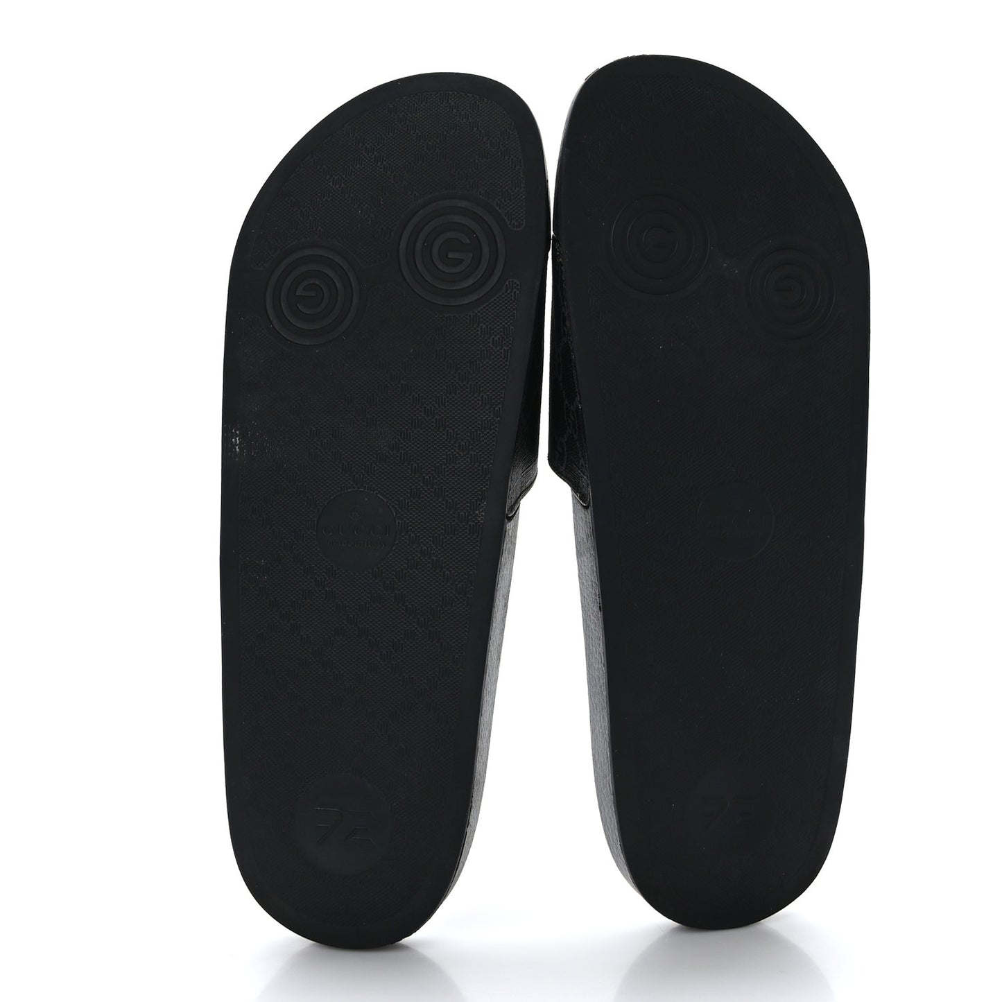 GG Supreme Monogram Tigers Mens Slide Sandals 10 Black Multicolor