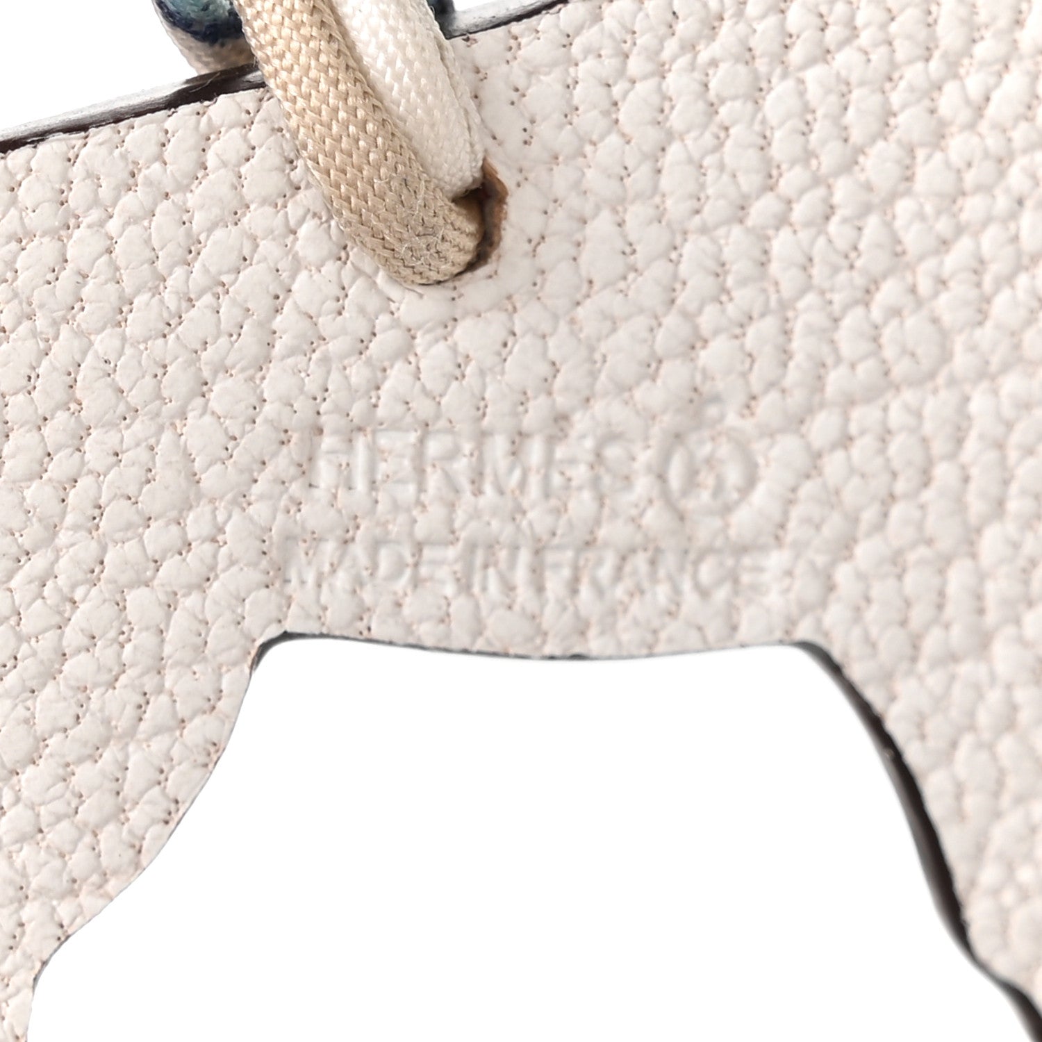 Hermes Togo Chevre Petit H Chihuahua Bag Charm 3 of 3