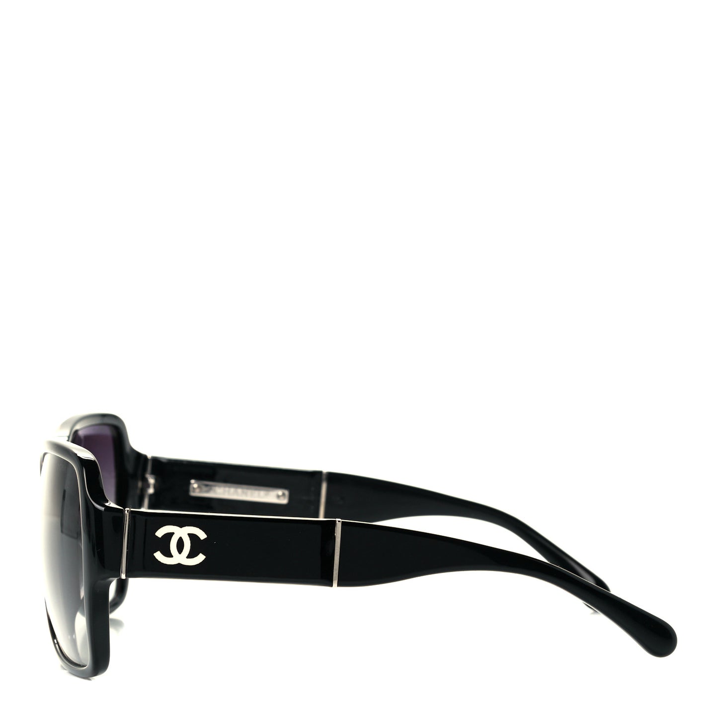 Acetate Square Summer CC Sunglasses 5230-Q-A Black