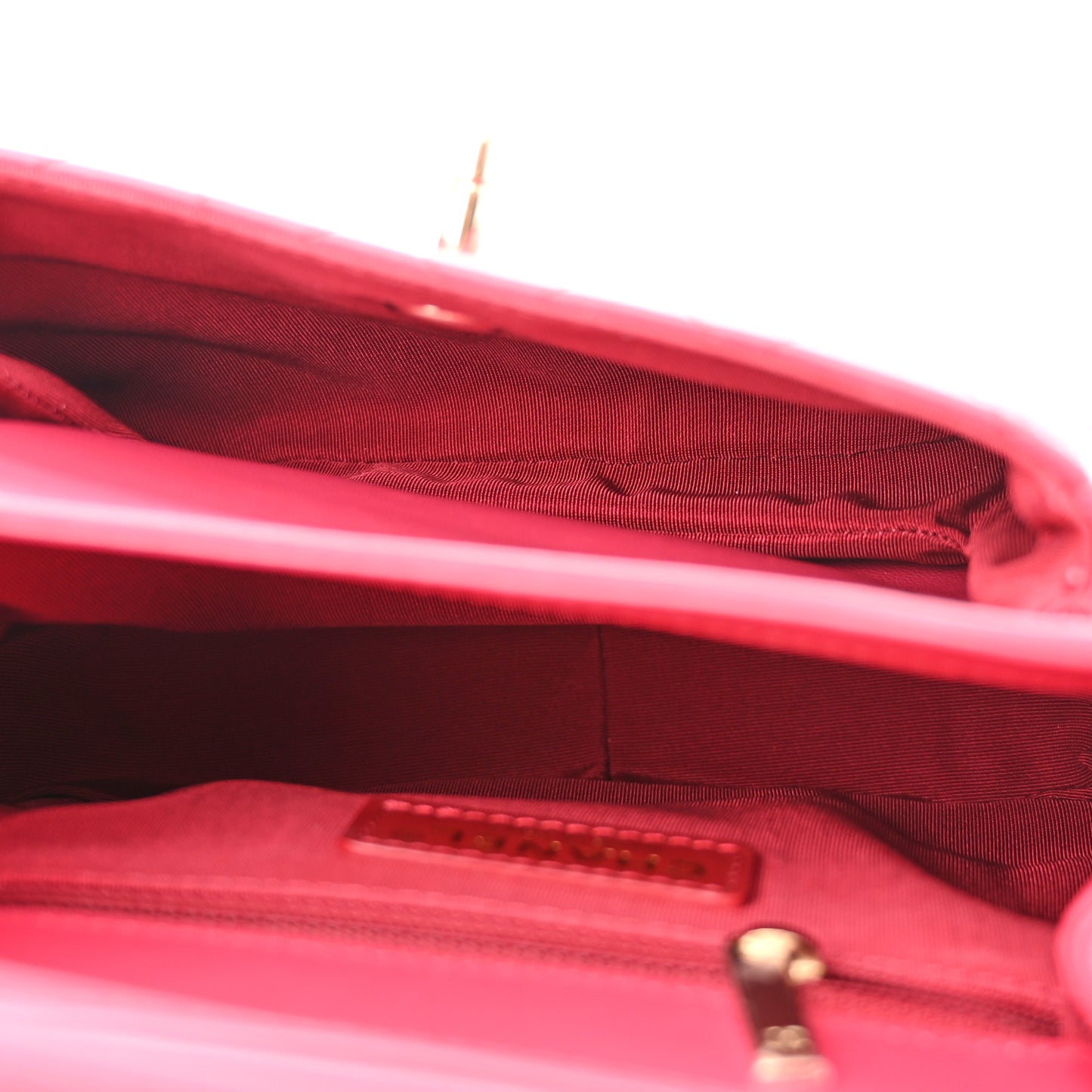 Lambskin Quilted Small Lovely Day Flap Pink